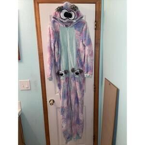 Colorful Monster Onesie with Hood